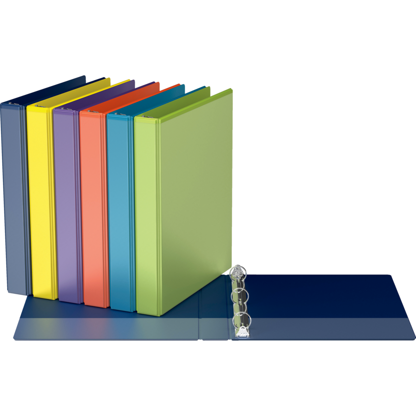 Davis Group Easyview® Premium Round Ring Binders Purple