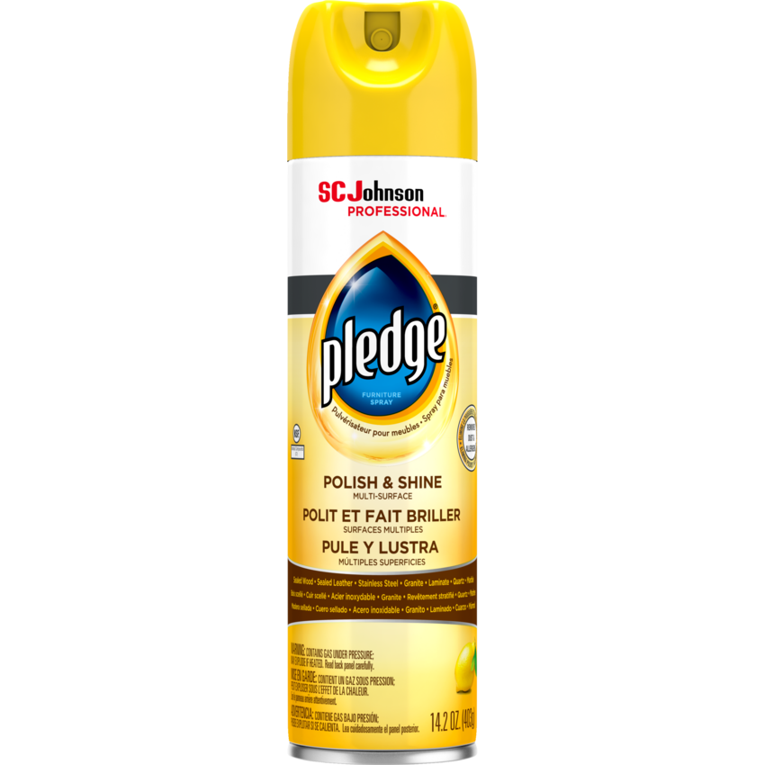 Pledge® Furniture Spray Lemon Clean 391 g