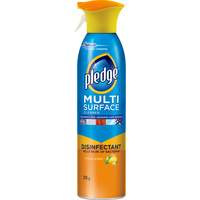 Pledge® Multi-Surface Cleaner Disinfectant 275 g