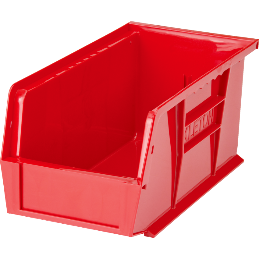 Kleton® Stack and Hang Bin 5-1/2"W x 10-7/8"D x 5"H Red
