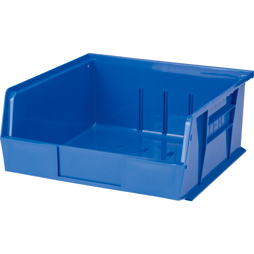 Kleton® Stack and Hang Bin 11"W x 10-7/8"D x 5"H Blue