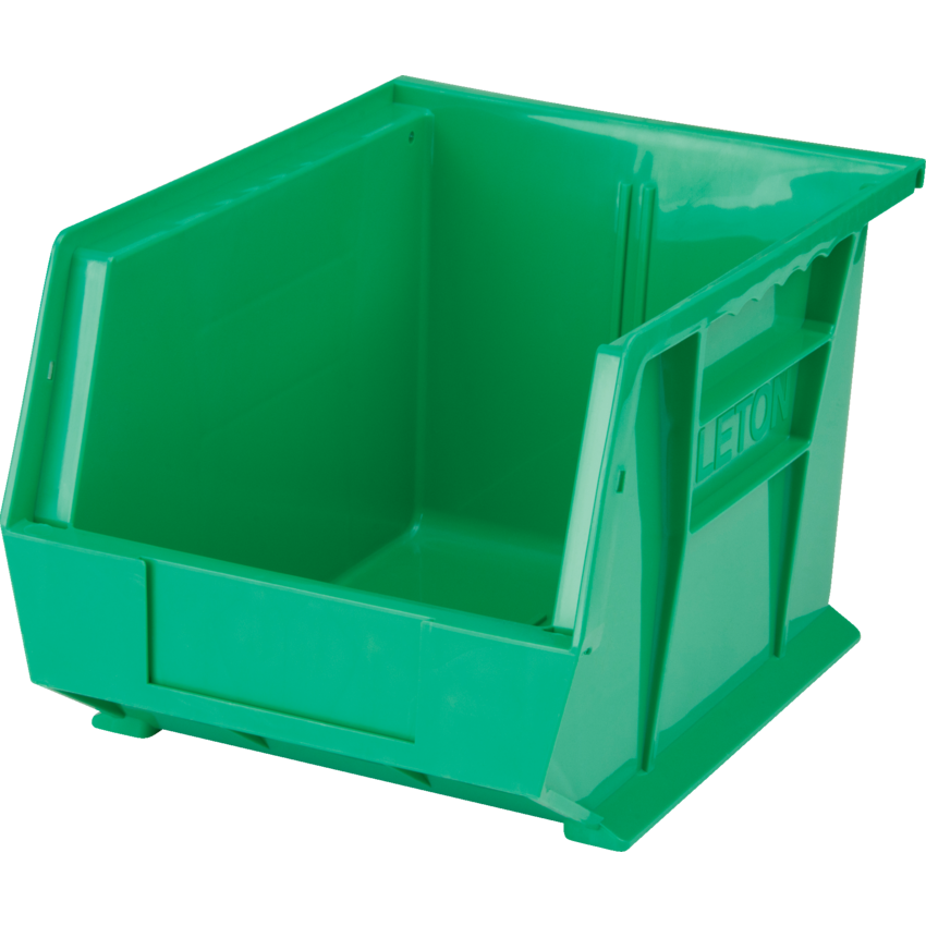 Kleton® Stack and Hang Bin 8-1/4"W x 10-3/4"D x 7"H Green