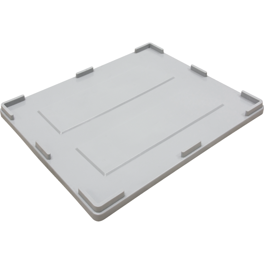 Kleton® Collapsible Bulk Container Lid Light Grey