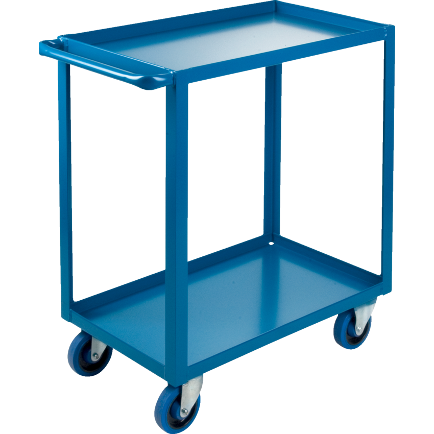 Kleton® Heavy Duty Shelf Truck 2 Shelves 18"W x 33"D x 36"H Blue
