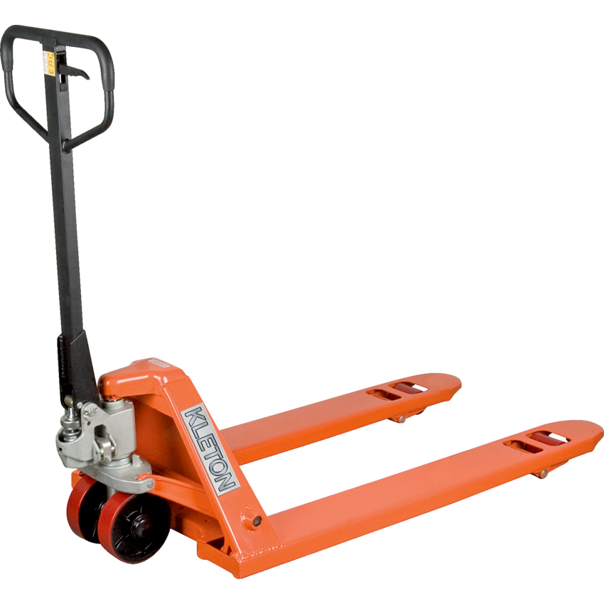 Kleton® Heavy Duty Hydraulic Pallet Truck 20-1/2" x 42" 5500 lb Capacity Orange
