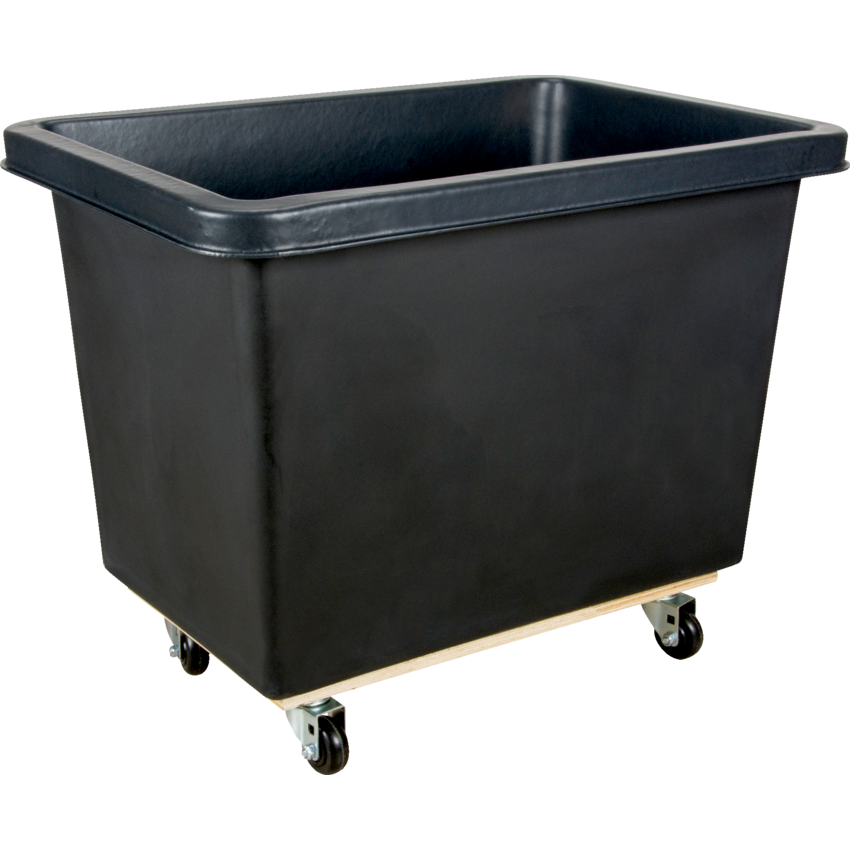 Kleton® Heavy Duty Polyethylene Box Truck 30"W x 43"D x 33"H Black