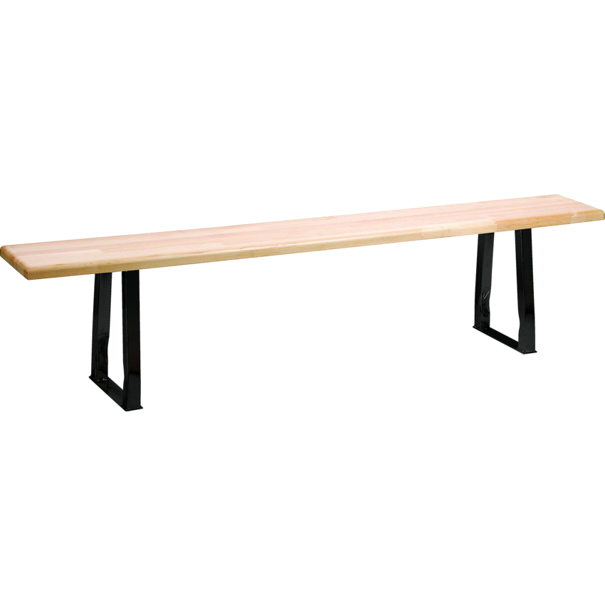Kleton® Locker Room Bench Wood 48"W x 9-1/2"D 16-1/2"H
