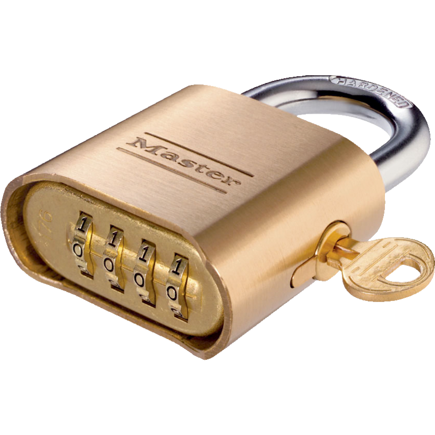 Master Lock® Padlock Control Key Brass