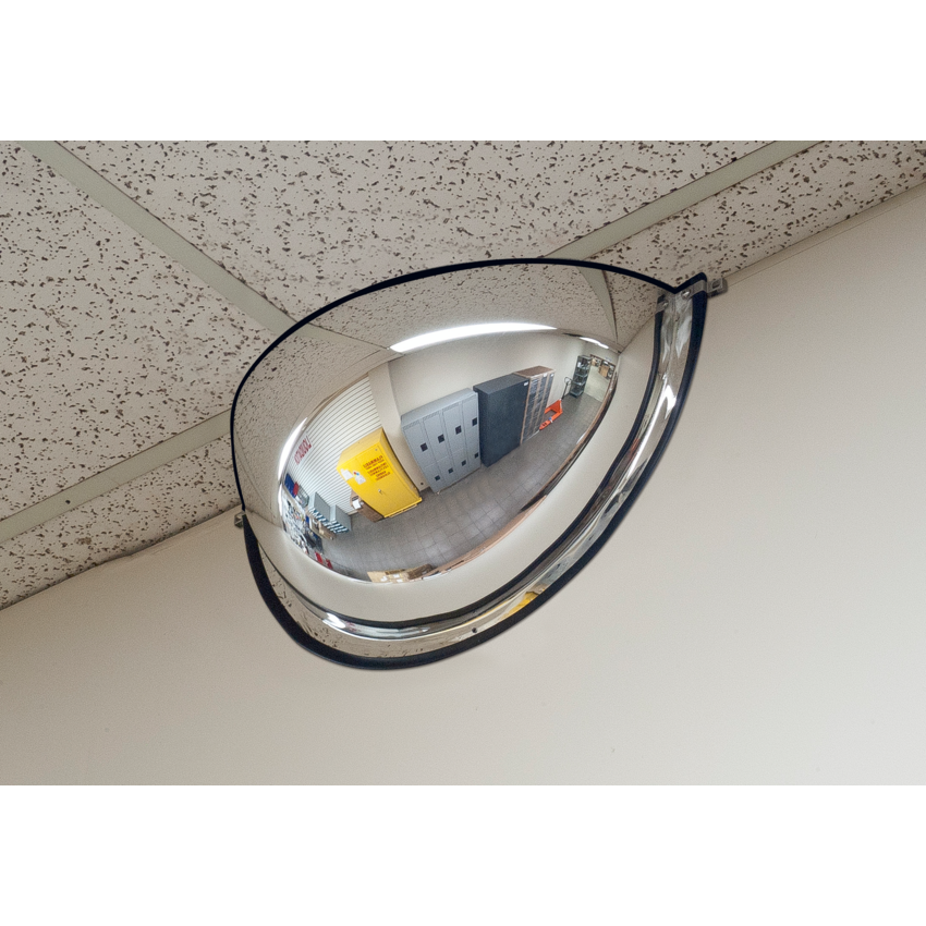 Zenith® Half Dome Open Top 180° Mirror 20