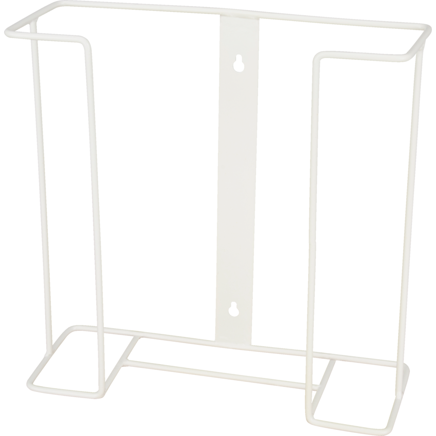 Zenith® Wall-Mounted Wire Glove Dispenser White