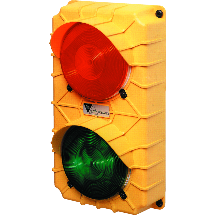 Tri Lite Mars LED Stop & Go Light 6-3/8"W x 3-3/4"D x 11-3/8"H