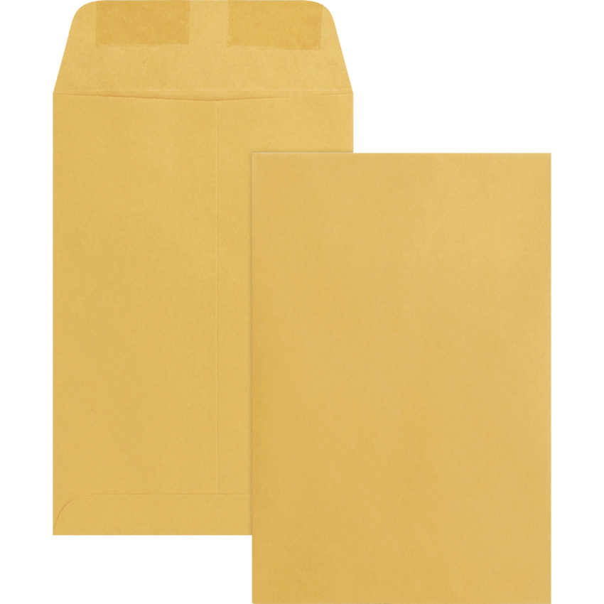Business Source Catalogue Envelopes 24 lb 9" x 12" Golden Kraft 250/box