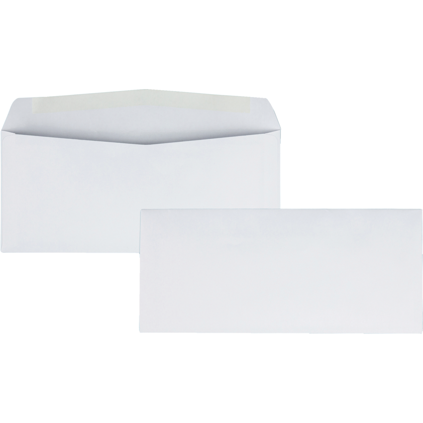 Business Source® Plain Envelopes #10 4-1/8" x 9-1/2" 500/box