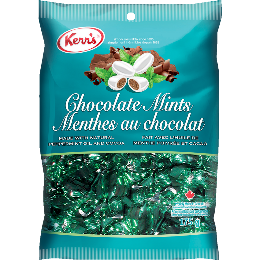 Kerr's Snacks Chocolate Mints 175g