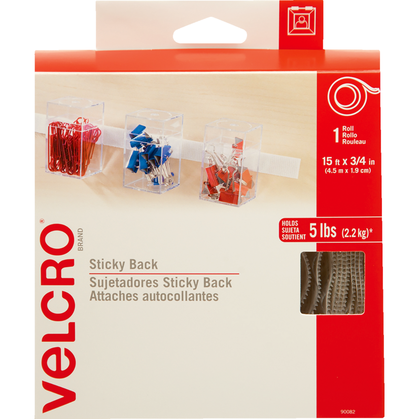Velcro® Sticky Back™ Tape 3/4" x 15'