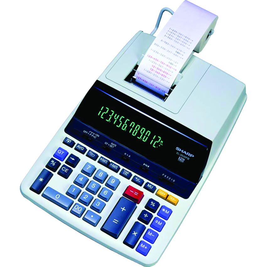 Sharp EL2630PIII Desktop Printing Calculator