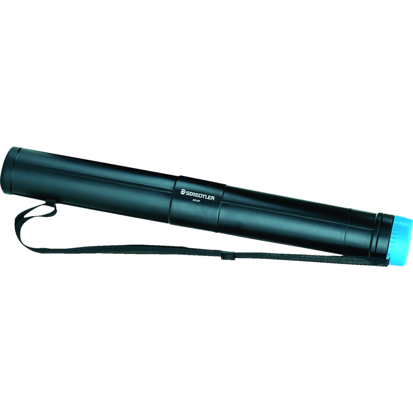Staedtler® Telescopic Drafting Tube 28-4/5" x 49-3/5" x 3-1/5" Black