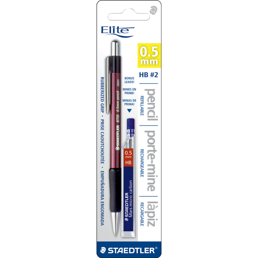 Staedtler® Elite Mechanical Pencil 0.5 mm Assorted Colours 12/box