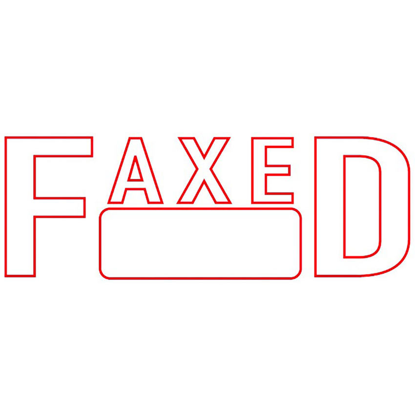 Trodat® Printy 4911 Self-Inking Message Stamp with Window FAXED