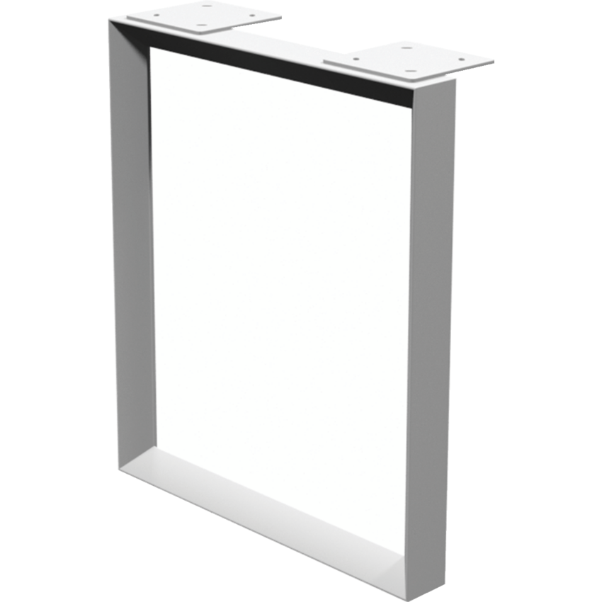 HDL® Metal Base Loop Leg 23-1/2" x 28" White