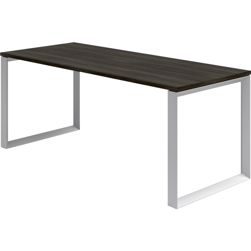 HDL® Metal Base Loop Leg 29-1/2" x 28" Silver