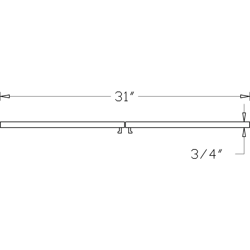 HDL® Innovations Bookcase Door Kit Sugar Maple