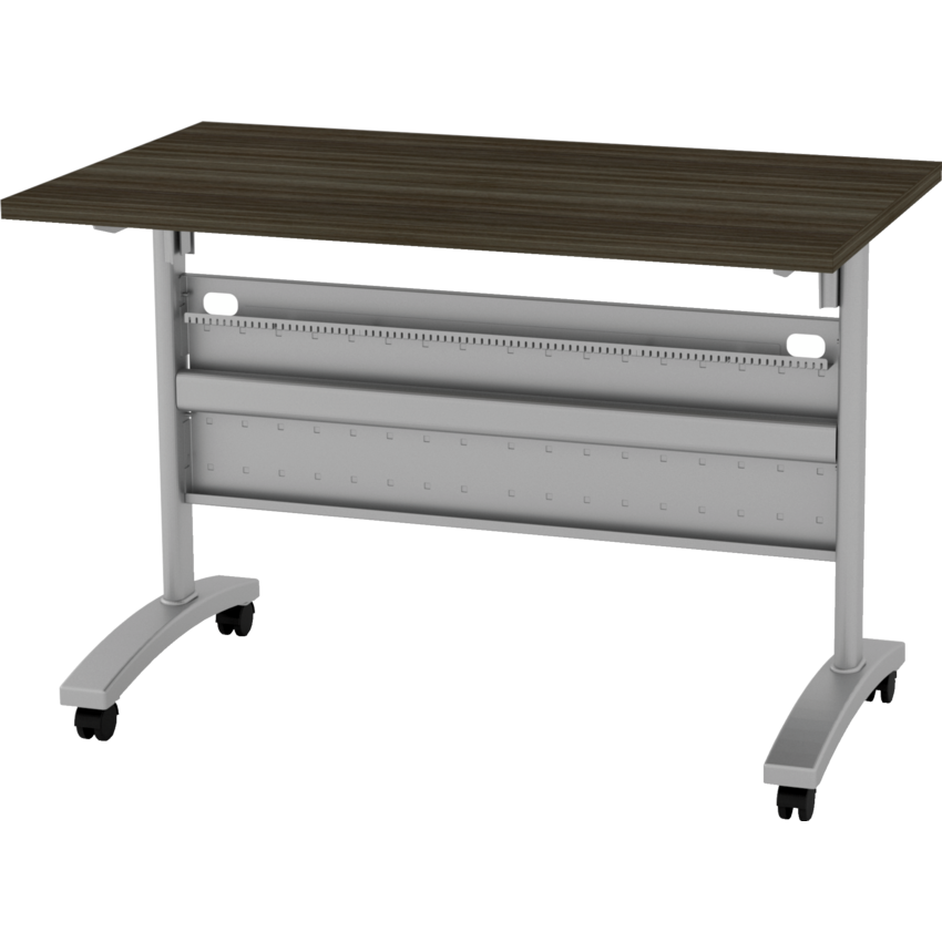 HDL® Levels Training Table 41-1/2"W x 23-3/4"D x 29"H Grey Dusk