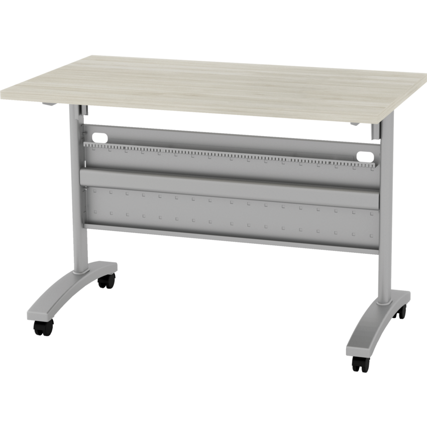 HDL® Levels Training Table 41-1/2"W x 23-3/4"D x 29"H Winter Wood