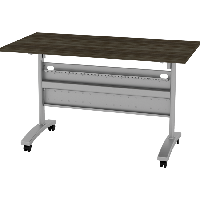 HDL® Levels Training Table 47-1/4"W x 23-3/4"D x 29"H Grey Dusk