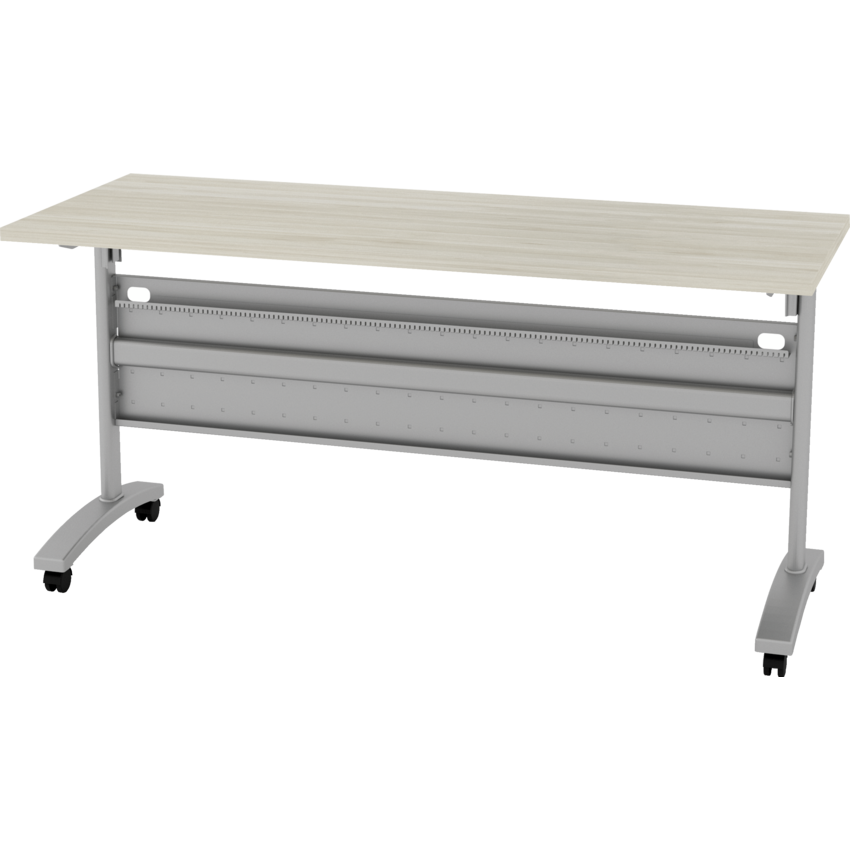 HDL® Levels Training Table 59-1/4"W x 23-3/4"D x 29"H Winter Wood