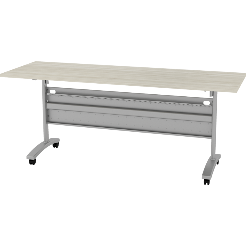 HDL® Levels Training Table 71"W x 23-3/4"D x 29"H Winter Wood