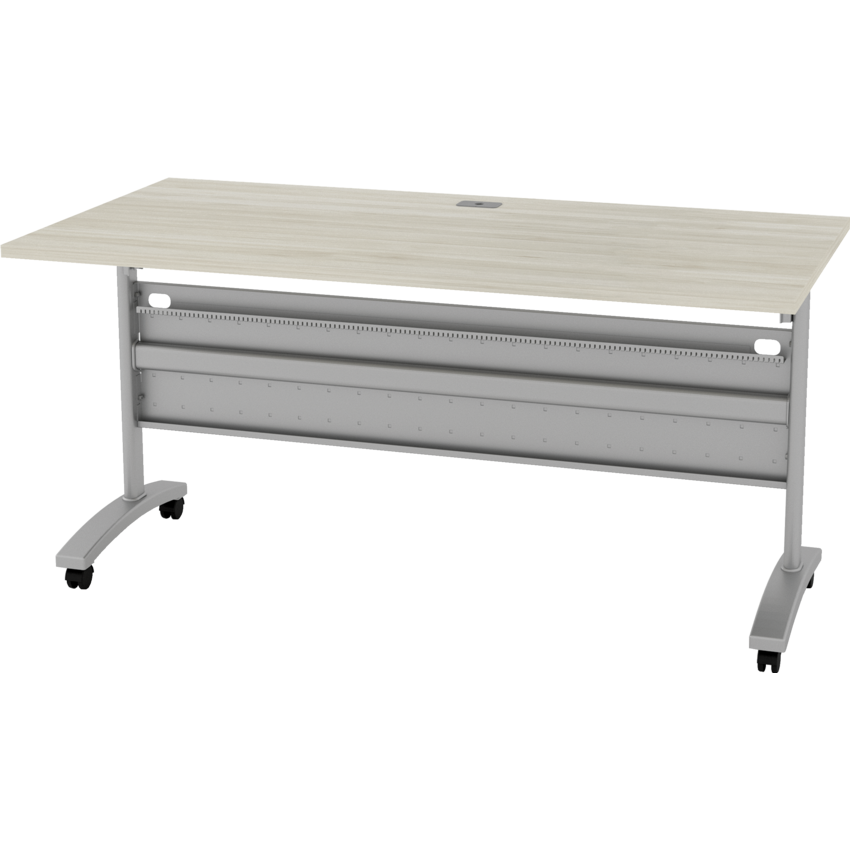 HDL® Levels Training Table 59-1/4"W x 29-1/2"D x 29"H Winter Wood