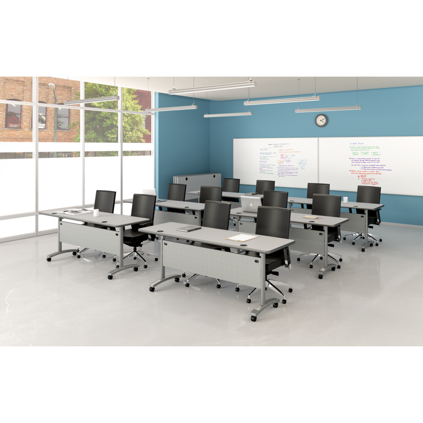 HDL Tucana Classroom & Training Tables Grey