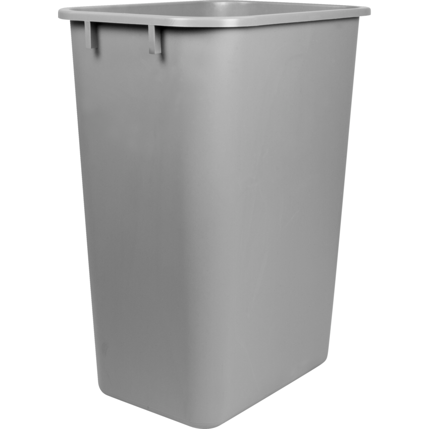 Storex® Large Wastebasket 39 L Grey