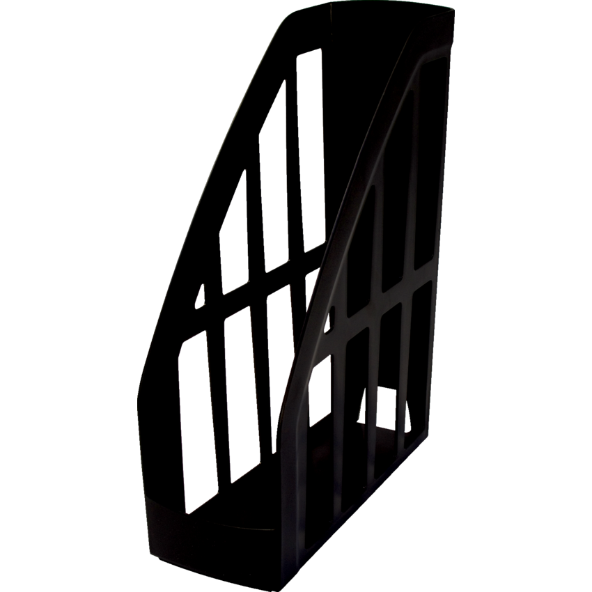 Storex® Recycled Magazine File Black 2/pkg