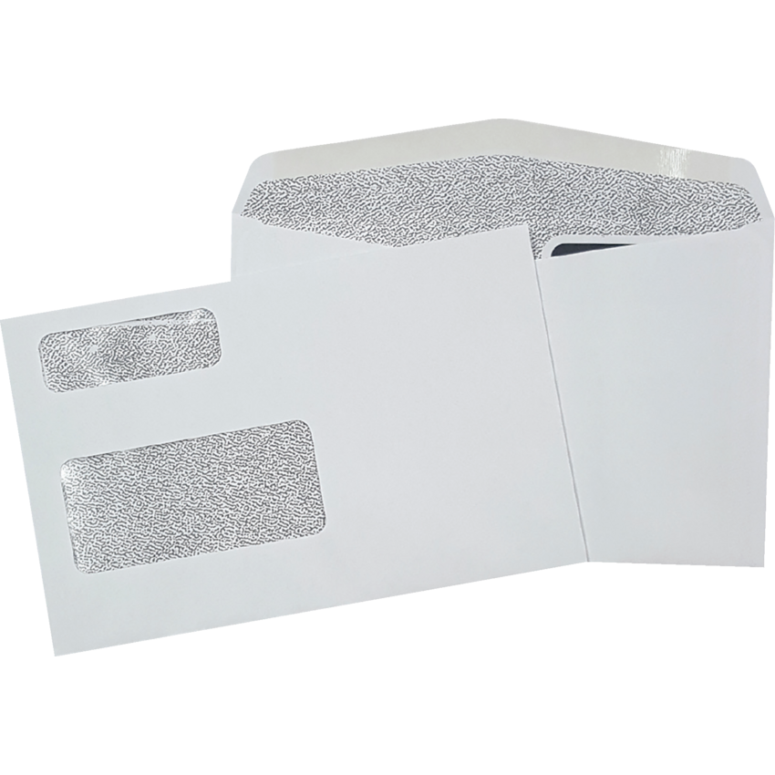 Supremex T4 Double Window Envelopes25/pkg