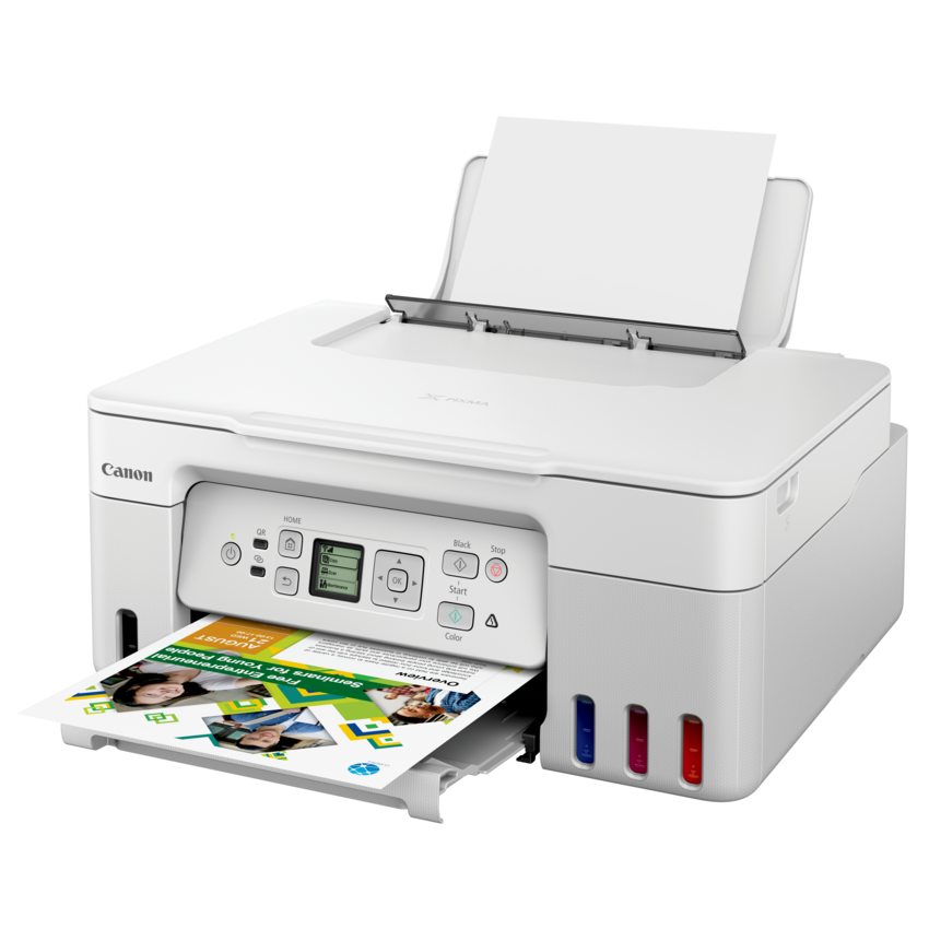 Canon Pixma G3270 Wireless MegaTank All-in-One Inkjet Printer White