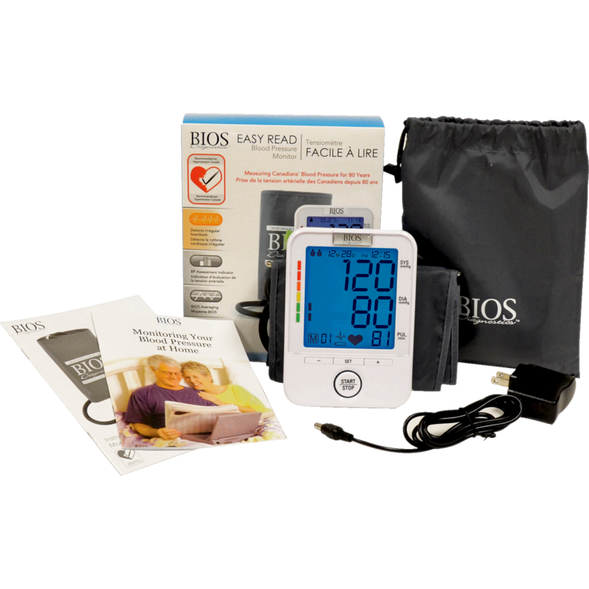 Bios Diagnostics Easy Read Blood Pressure Monitor