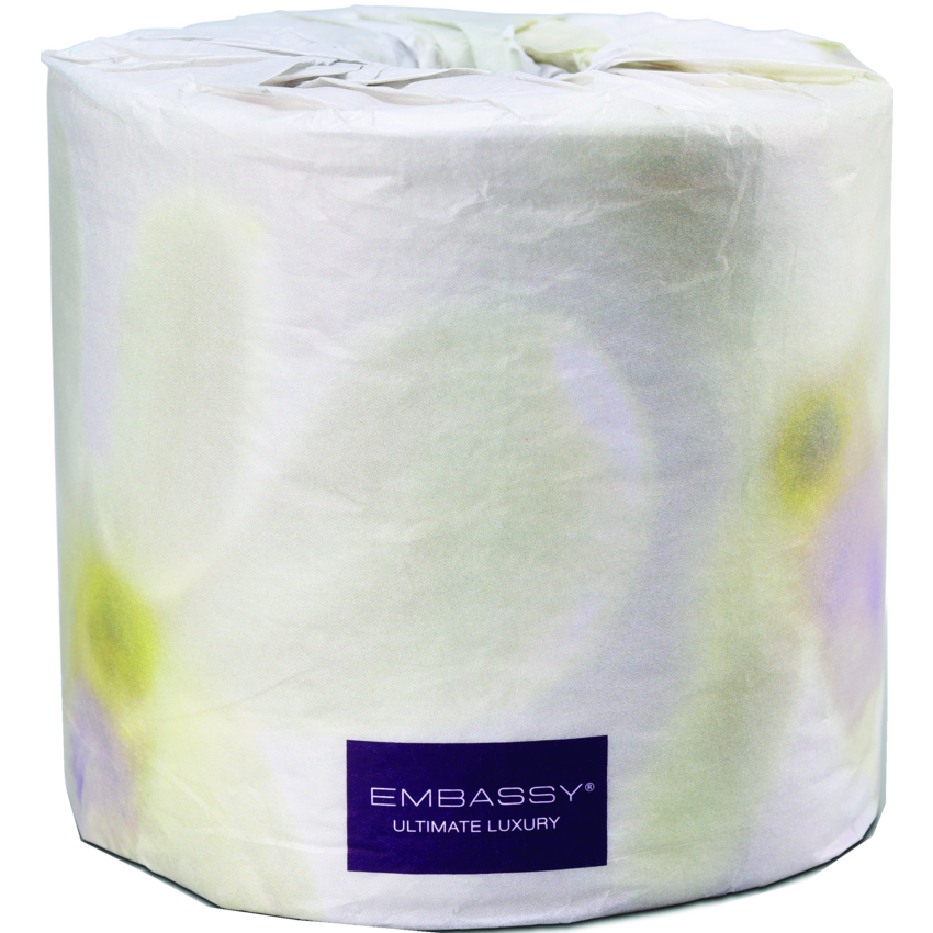 Embassy® Bathroom Tissue 2-Ply 418 sheets per roll 48 rolls/ctn