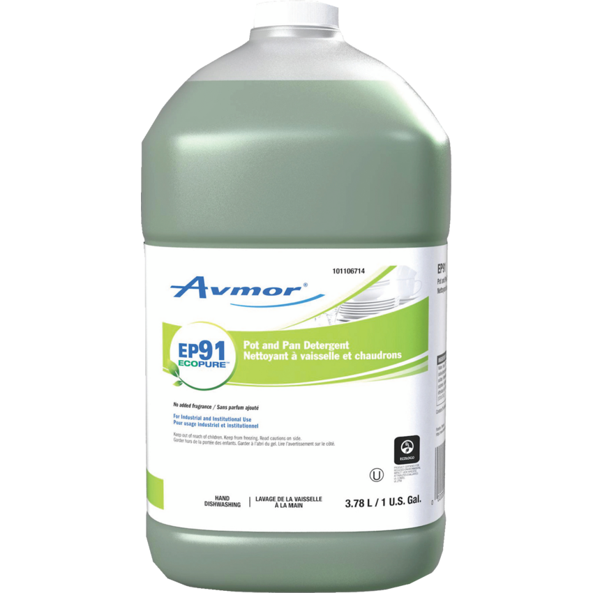 Avmor® EcoPure™ EP91™ Pot and Pan Detergent 3.78 L