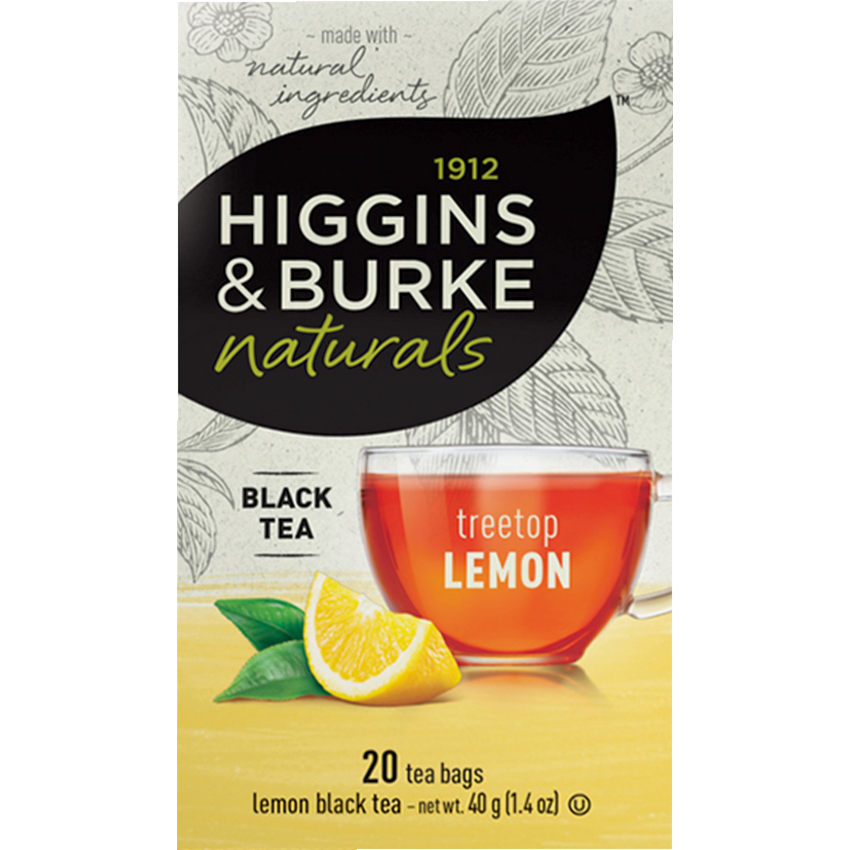 Higgins & Burke Specialty Tea Lemon 20 bags/box