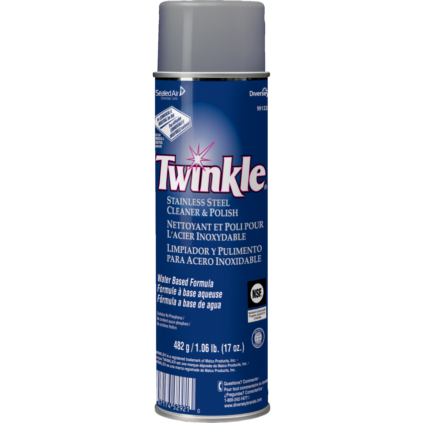 Twinkle® Stainless Steel Cleaner & Polish 482 g