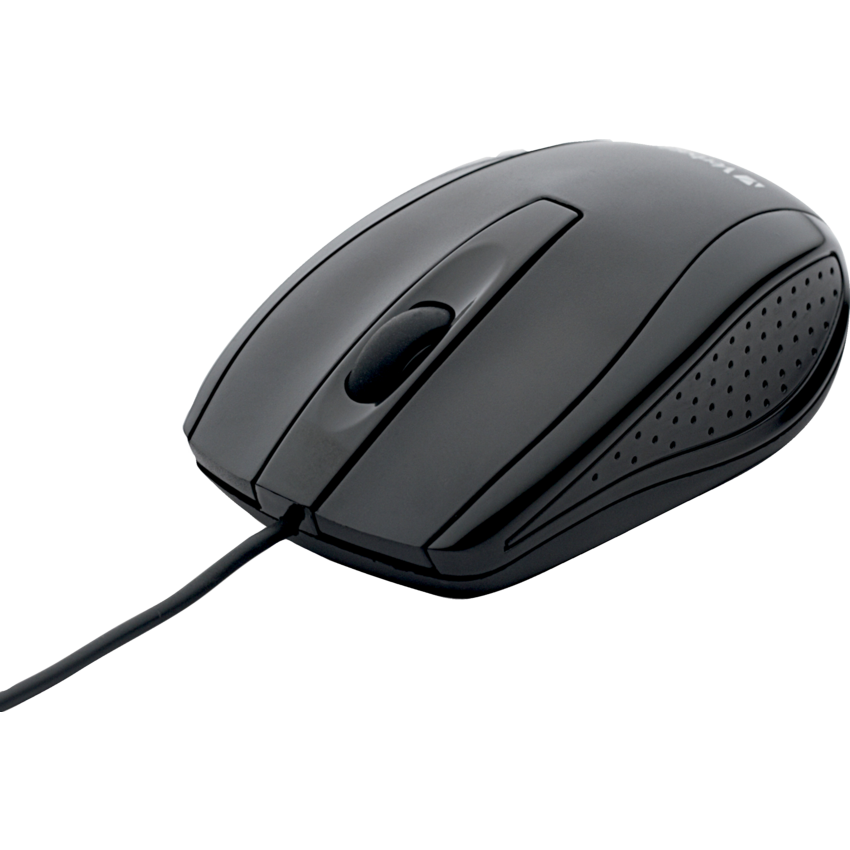 Verbatim® Corded Optical Mouse Black