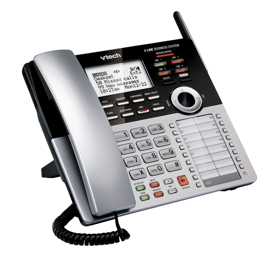 VTech Four-Line Corded Telephone Console