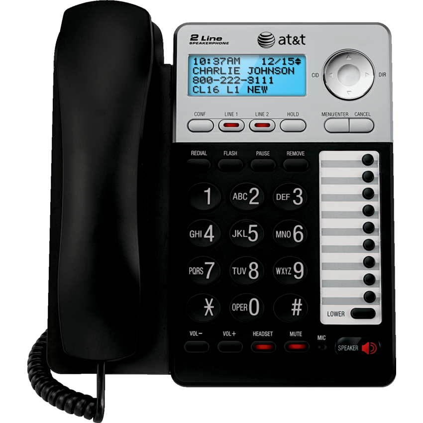 AT&T Two-Line Phone w/Caller ID