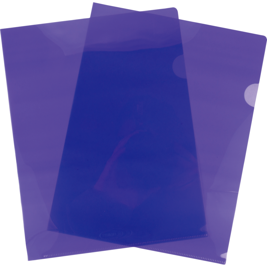 VLB FileMode View Folders 11x8-1/2" Violet 10/pkg