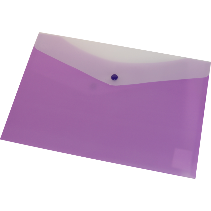 VLB FileMode Frosted Poly Envelope 13-1/4" x 9" Letter Grape