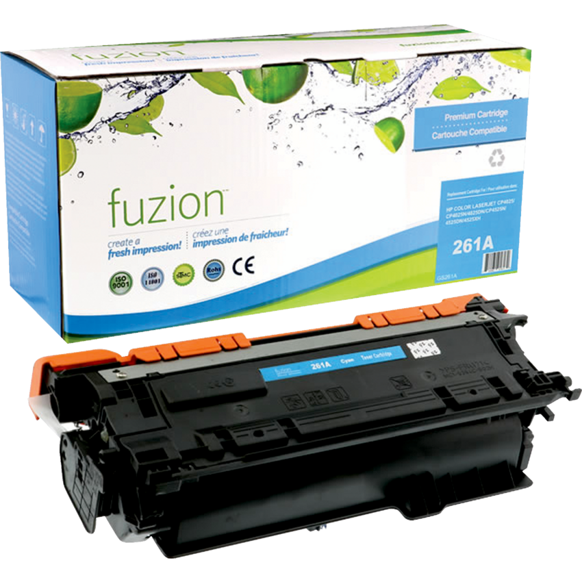 fuzion™ Compatible Laser Cartridges (HP CE261A) Cyan