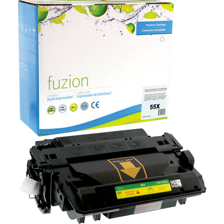 fuzion™ Compatible Laser Cartridges (HP 55X) High Yield Black