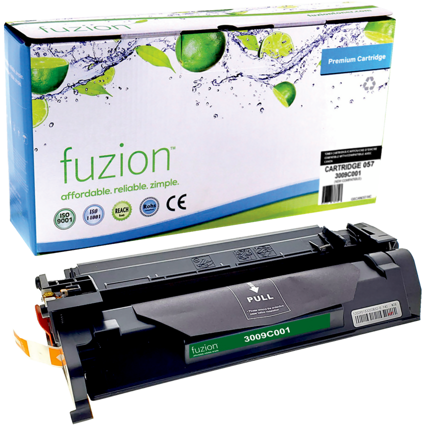 fuzion™ Compatible Laser Cartridge (Canon 3009C001, 057) Black